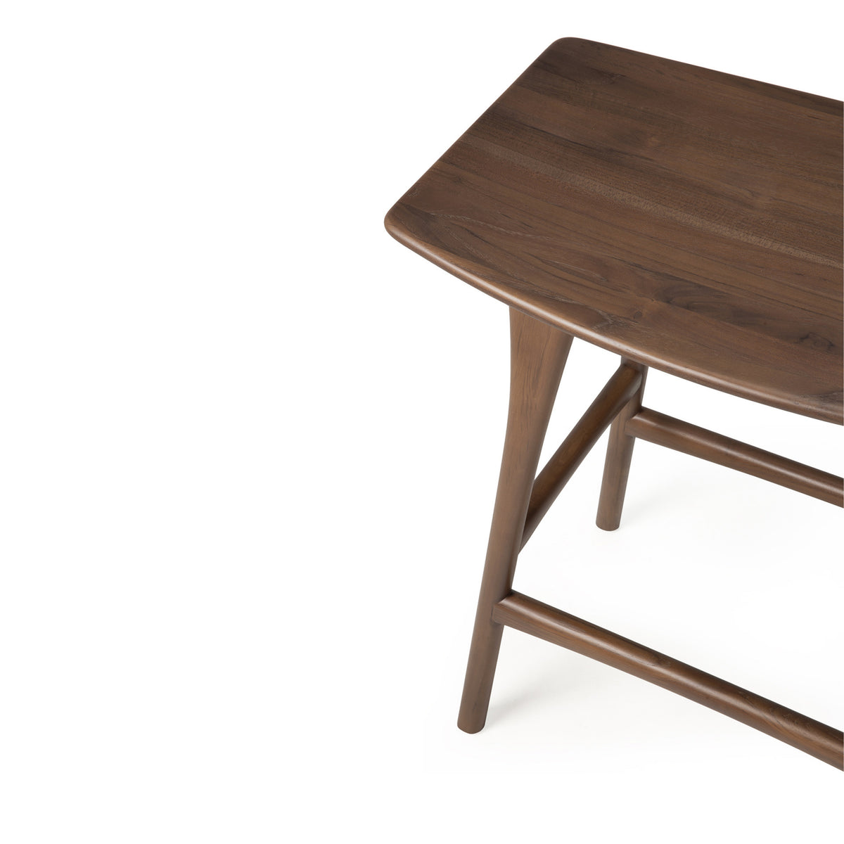 Osso Counter Stool - Varnished Teak