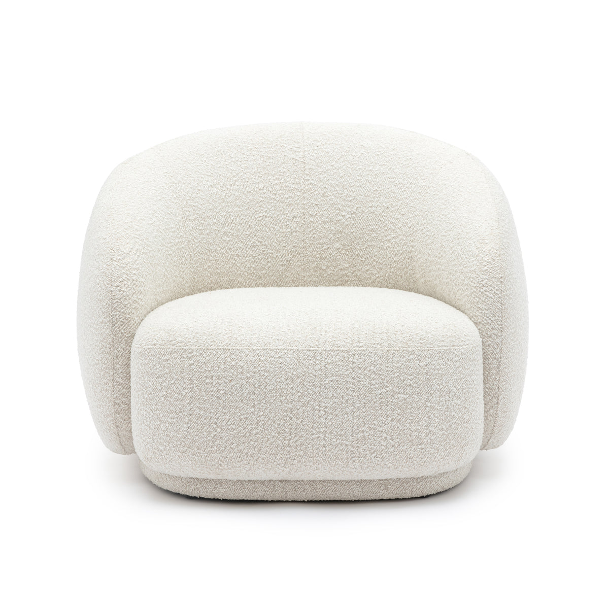 Cashew Armchair - Ivory Boucle