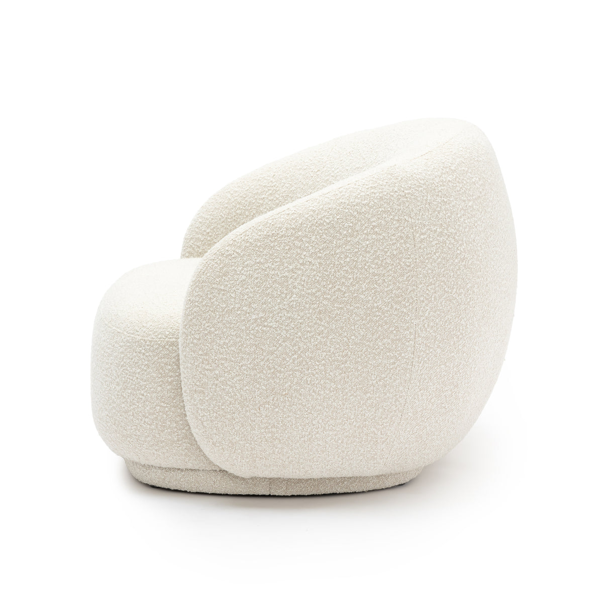 Cashew Armchair - Ivory Boucle