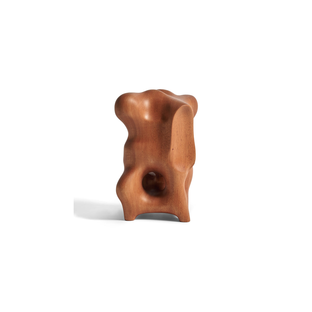Organic Sculpture - Varnished Mahogany