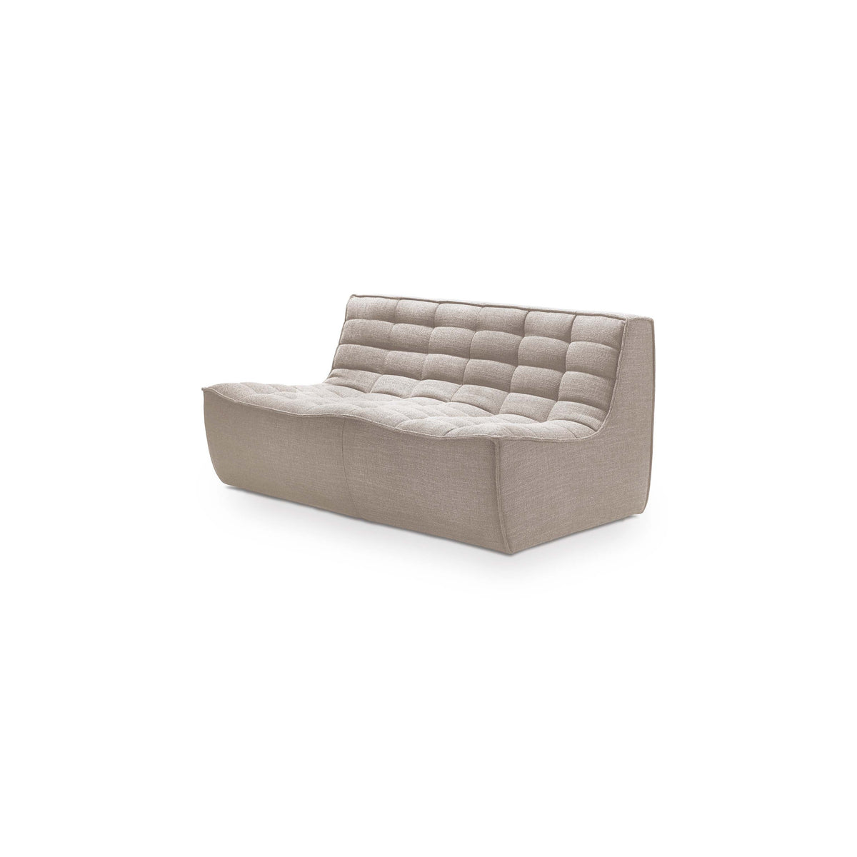 N701 Sofa - Beige - 2 Seater