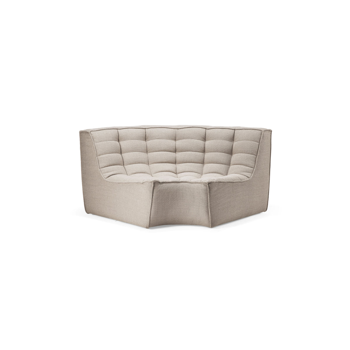 N701 Sofa - Beige - Round Corner