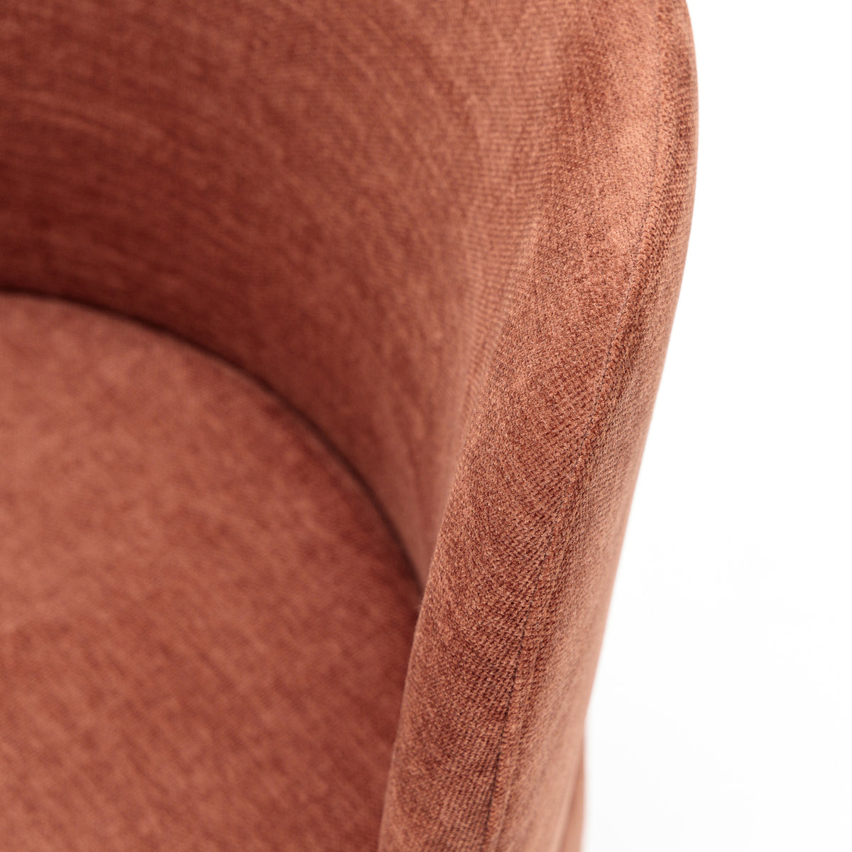 Odette Swivel Chair - Bordeaux
