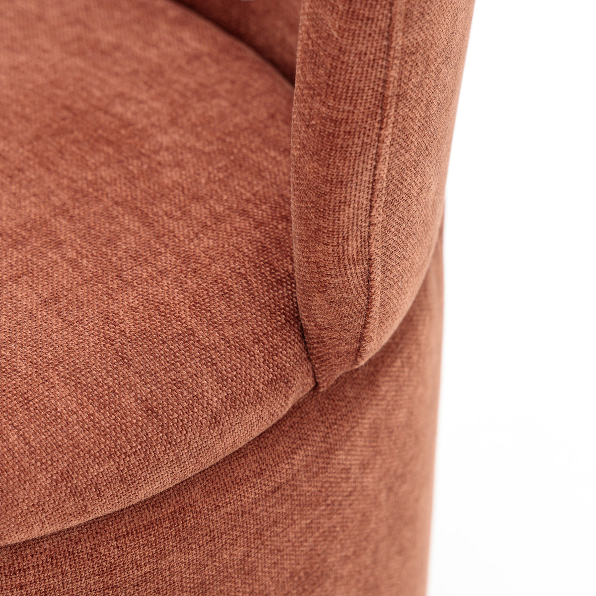 Odette Swivel Chair - Bordeaux