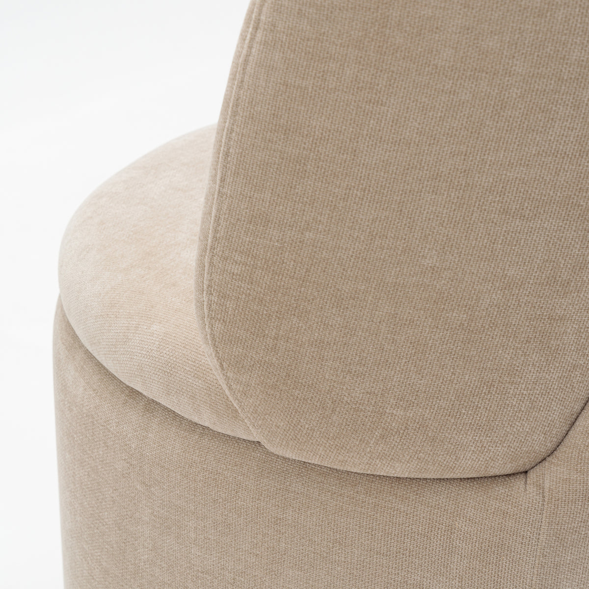 Odette Swivel Chair - Latte