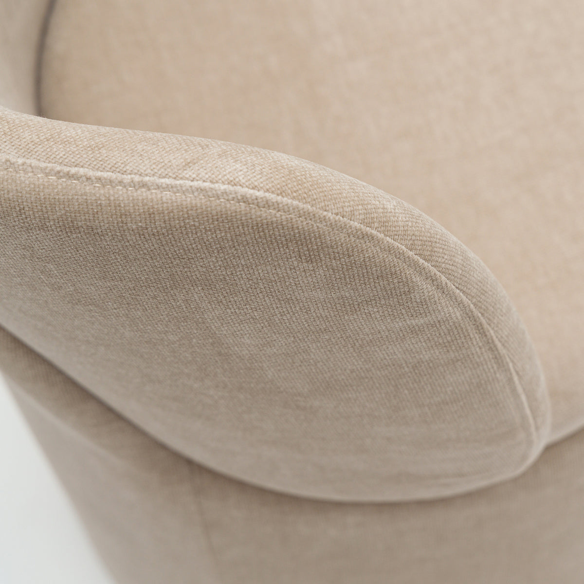 Odette Swivel Chair - Latte