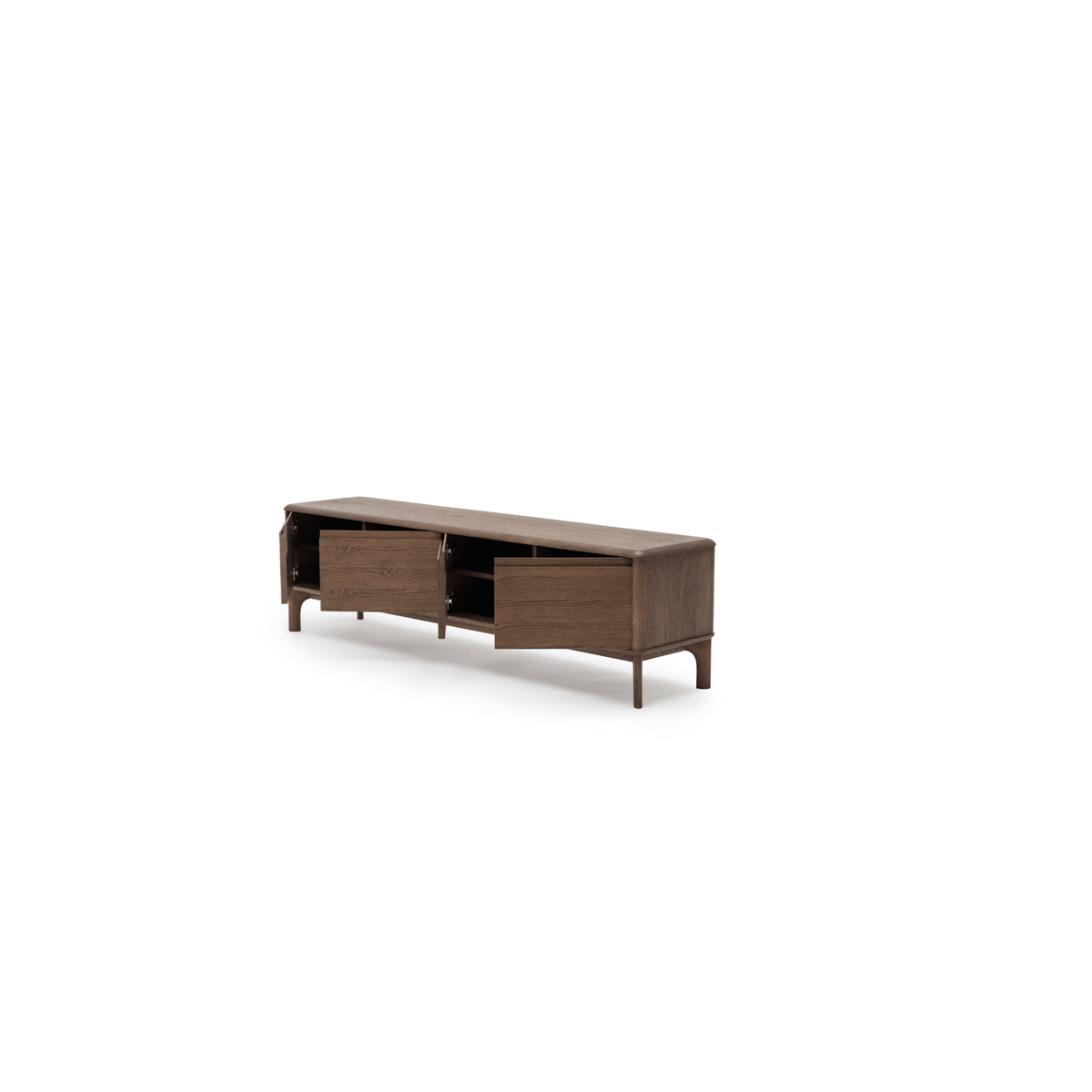 Alura TV Cupboard - Latte Oak - TV and Entertainment Units Loom Collection Loom Collection Dubai