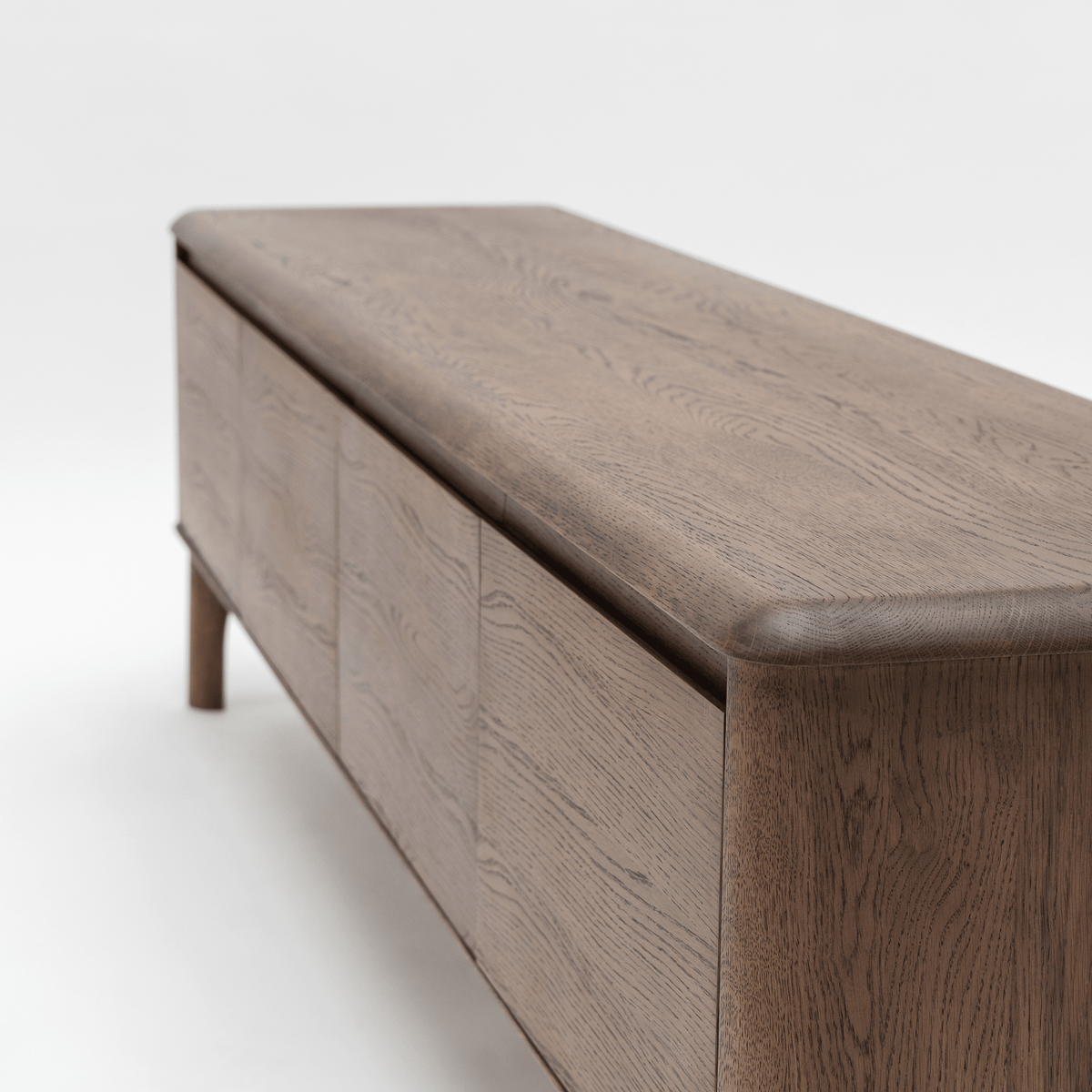 Alura TV Cupboard - Latte Oak - TV and Entertainment Units Loom Collection Loom Collection Dubai