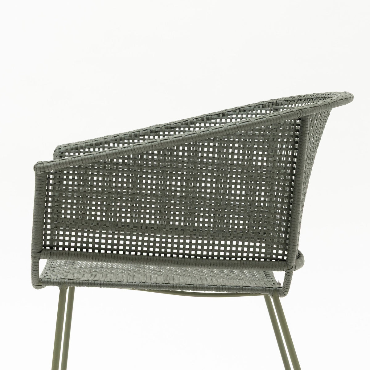 Alyvia Dining Armchair - Moss - Outdoor Dining chairs Loom Collection Loom Collection Dubai