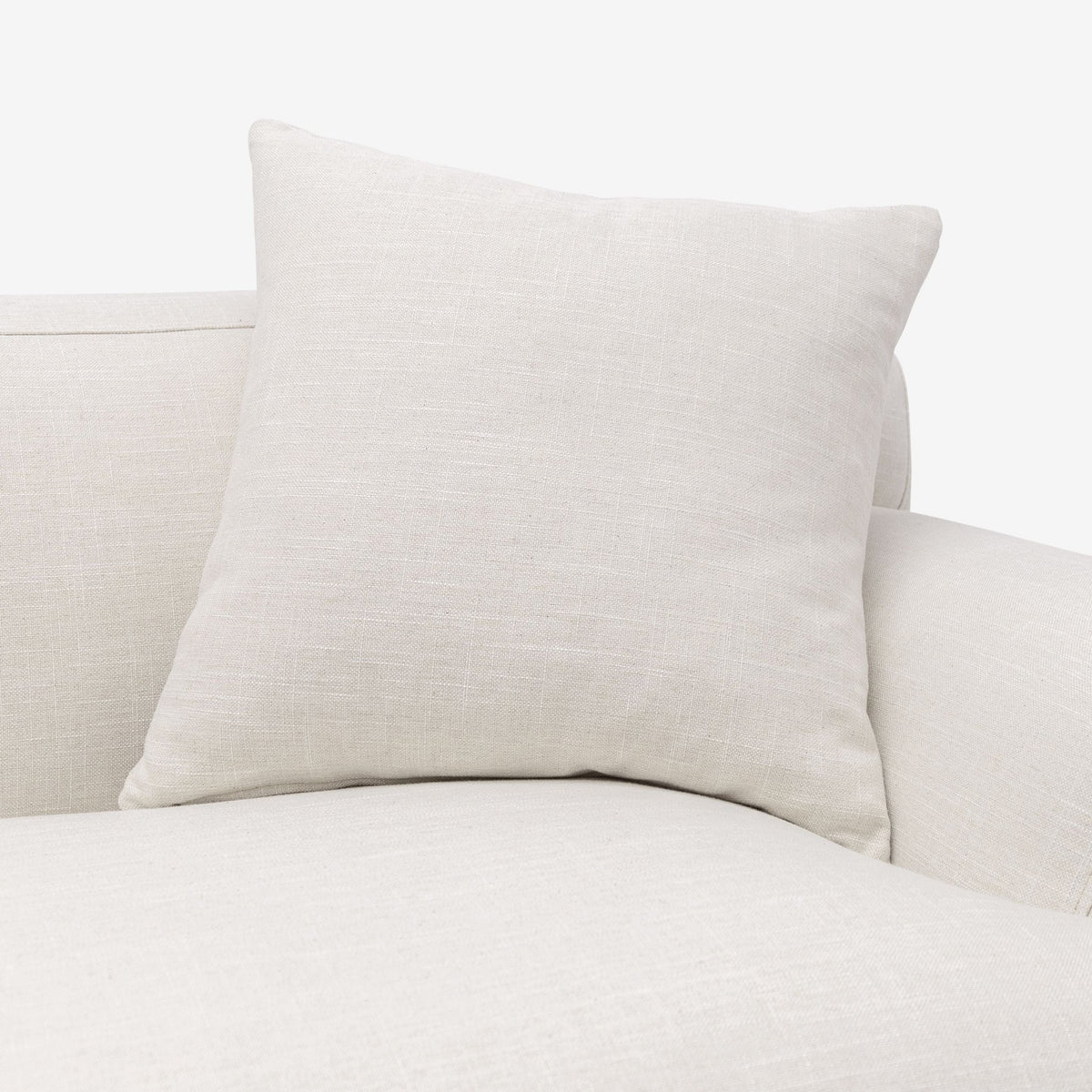 Amelia Corner Sofa - Canvas White - Sectional Sofas Loom Collection Loom Collection Dubai