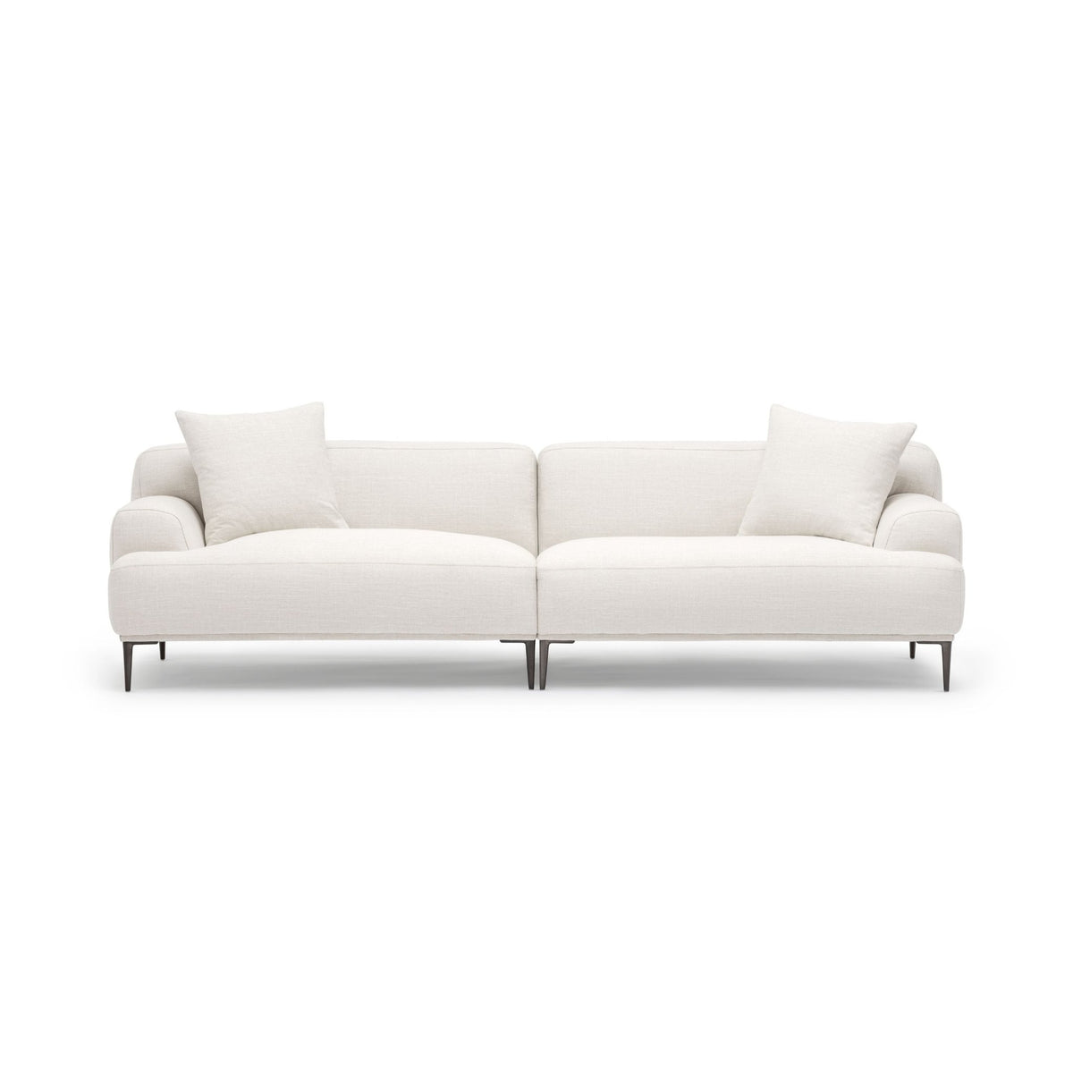 Amelia Sofa - Canvas White - Sectional Sofas Loom Collection Loom Collection Dubai