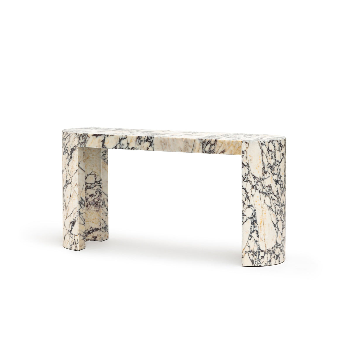 Arno Console Table - Calacatta Viola