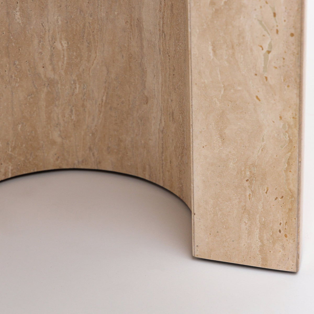 Arno Console Table - Travertine