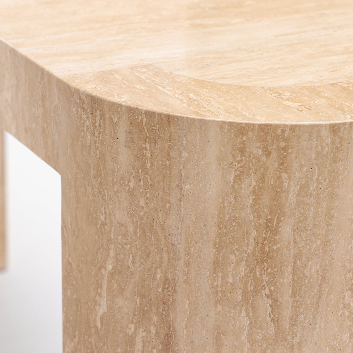 Arno Console Table - Travertine