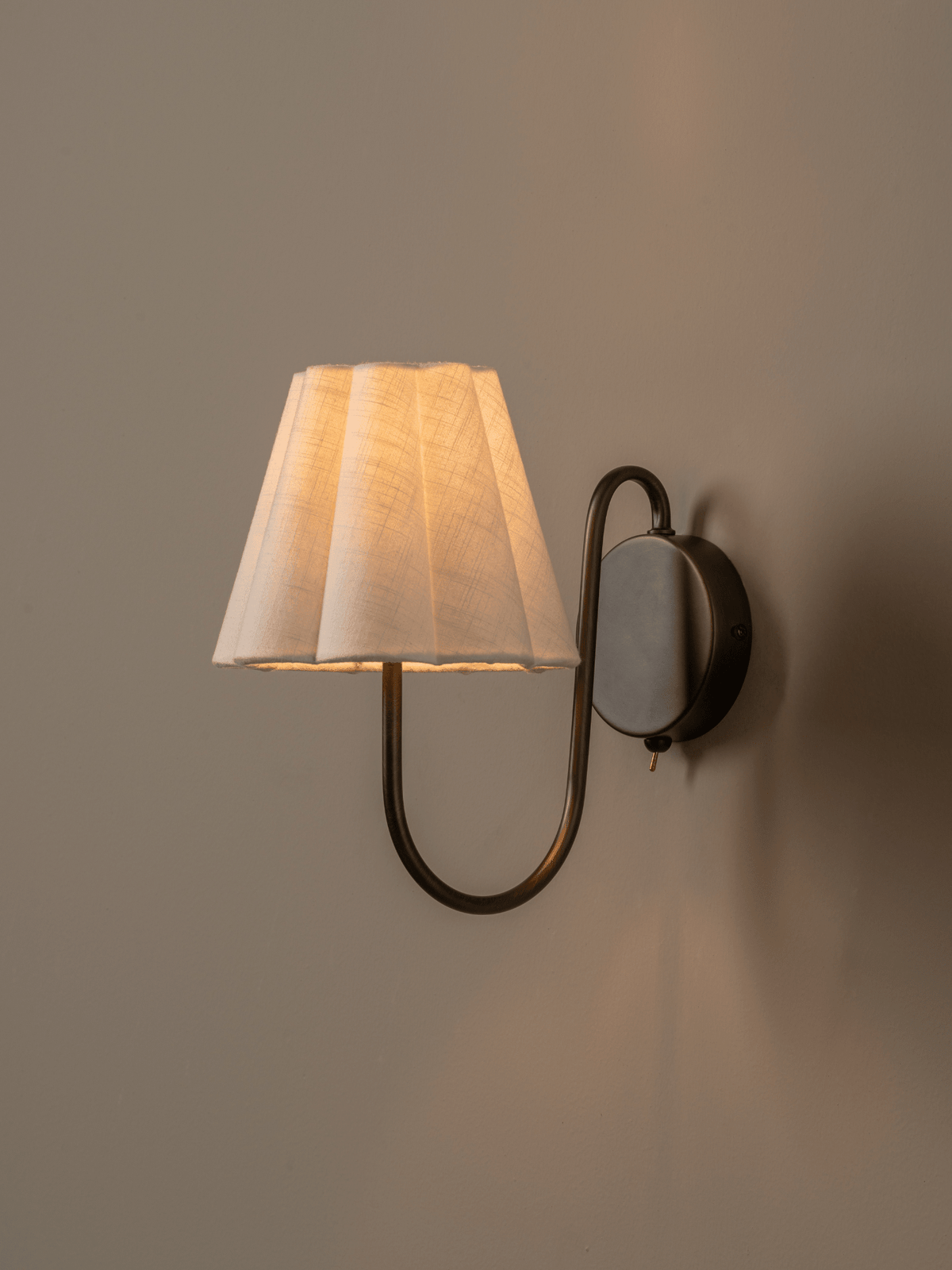 Aston Bronze Wall Light - Lights&Lamps Loom Collection Dubai