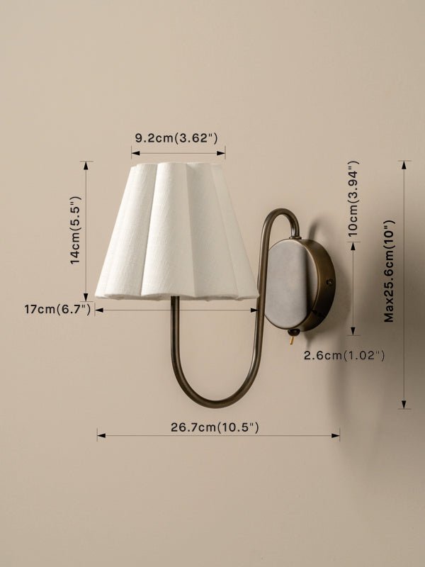 Aston Bronze Wall Light - Wall Lights Lights&Lamps Loom Collection Dubai