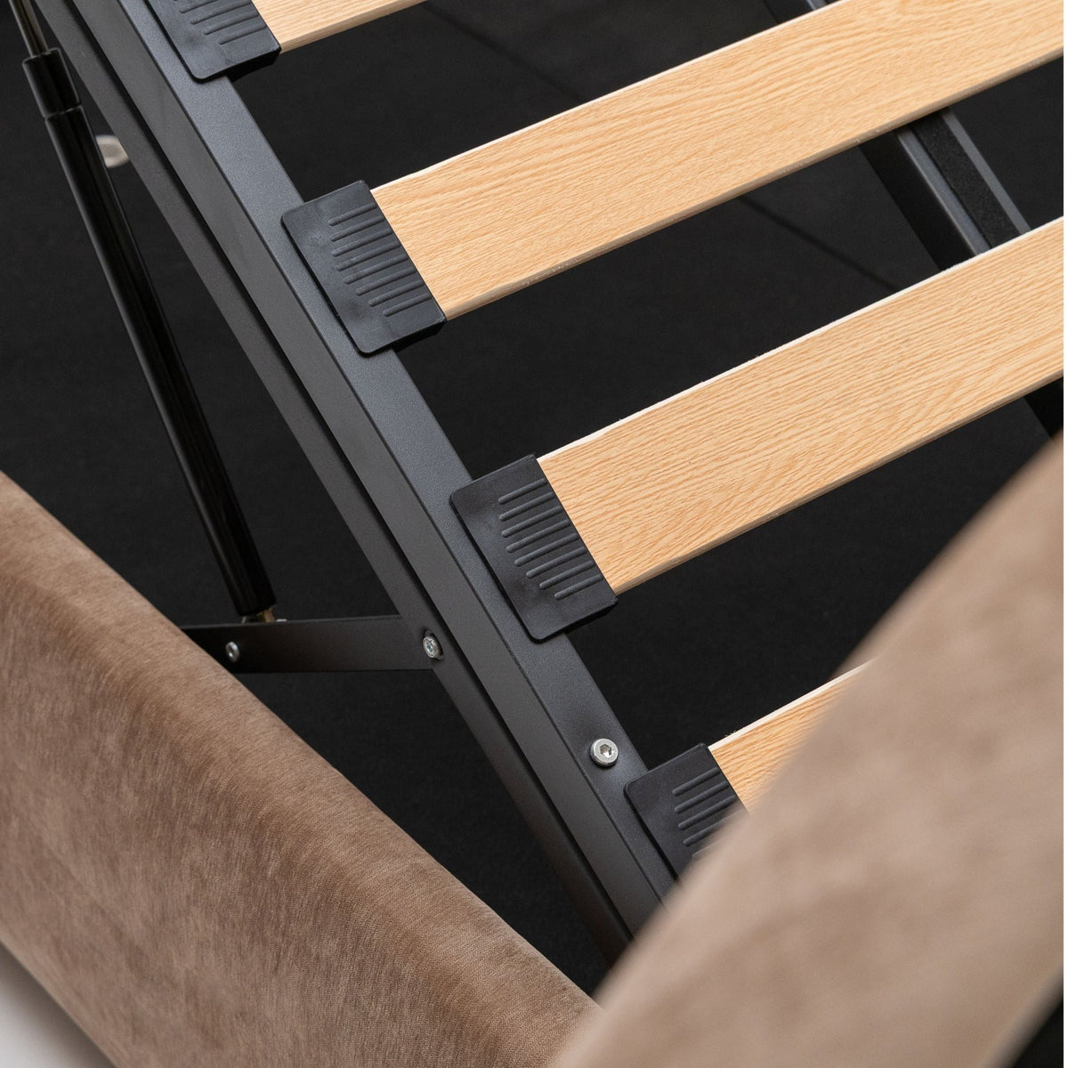Atlas Bed With Storage - Rattan - Beds Loom Collection Loom Collection Dubai