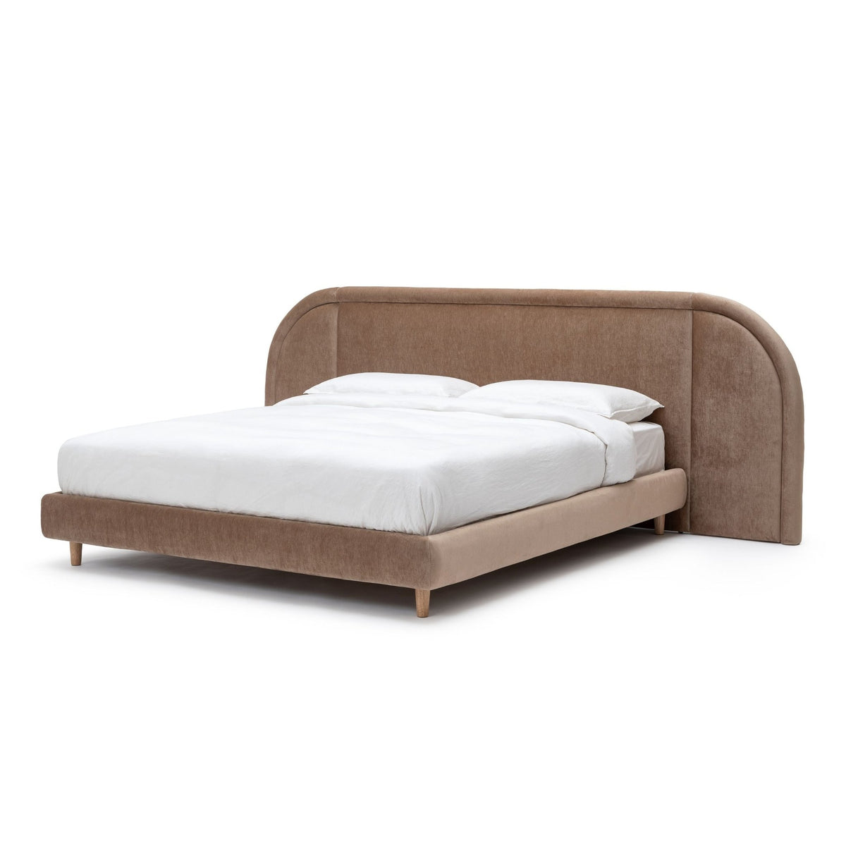 Atlas Standard Bed - Rattan - Beds Loom Collection Loom Collection Dubai
