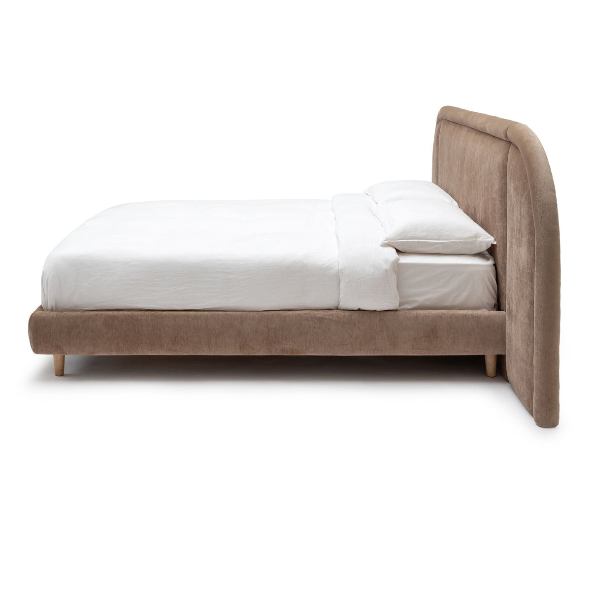 Atlas Standard Bed - Rattan - Beds Loom Collection Loom Collection Dubai