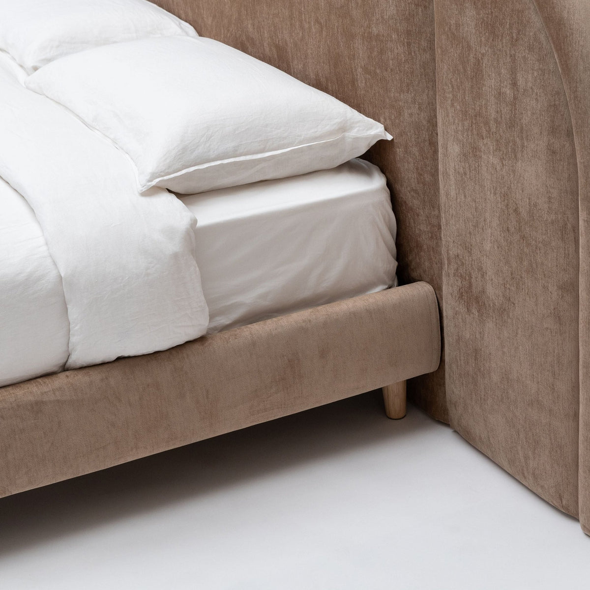 Atlas Standard Bed - Rattan - Beds Loom Collection Loom Collection Dubai