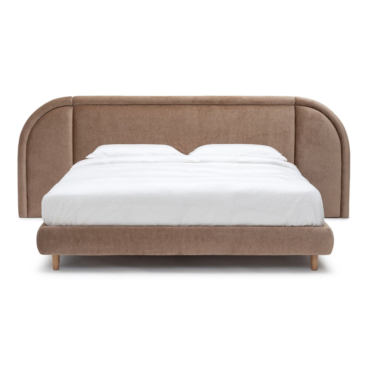 Atlas Standard Bed - Rattan - Beds Loom Collection Loom Collection Dubai
