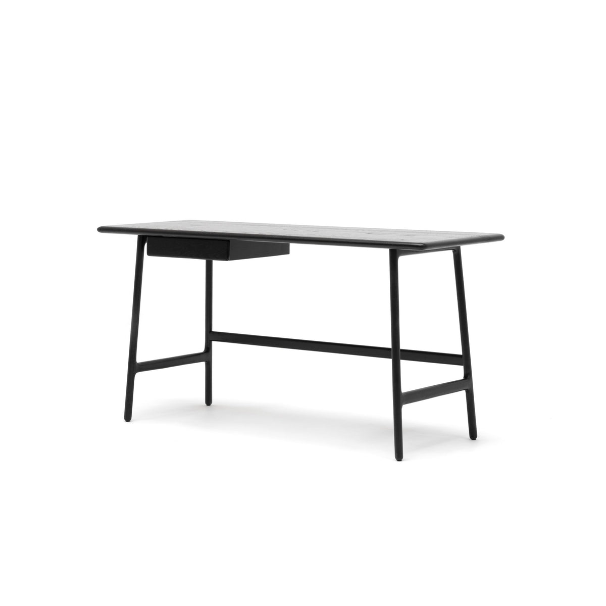 Author Desk Large - Black Oak