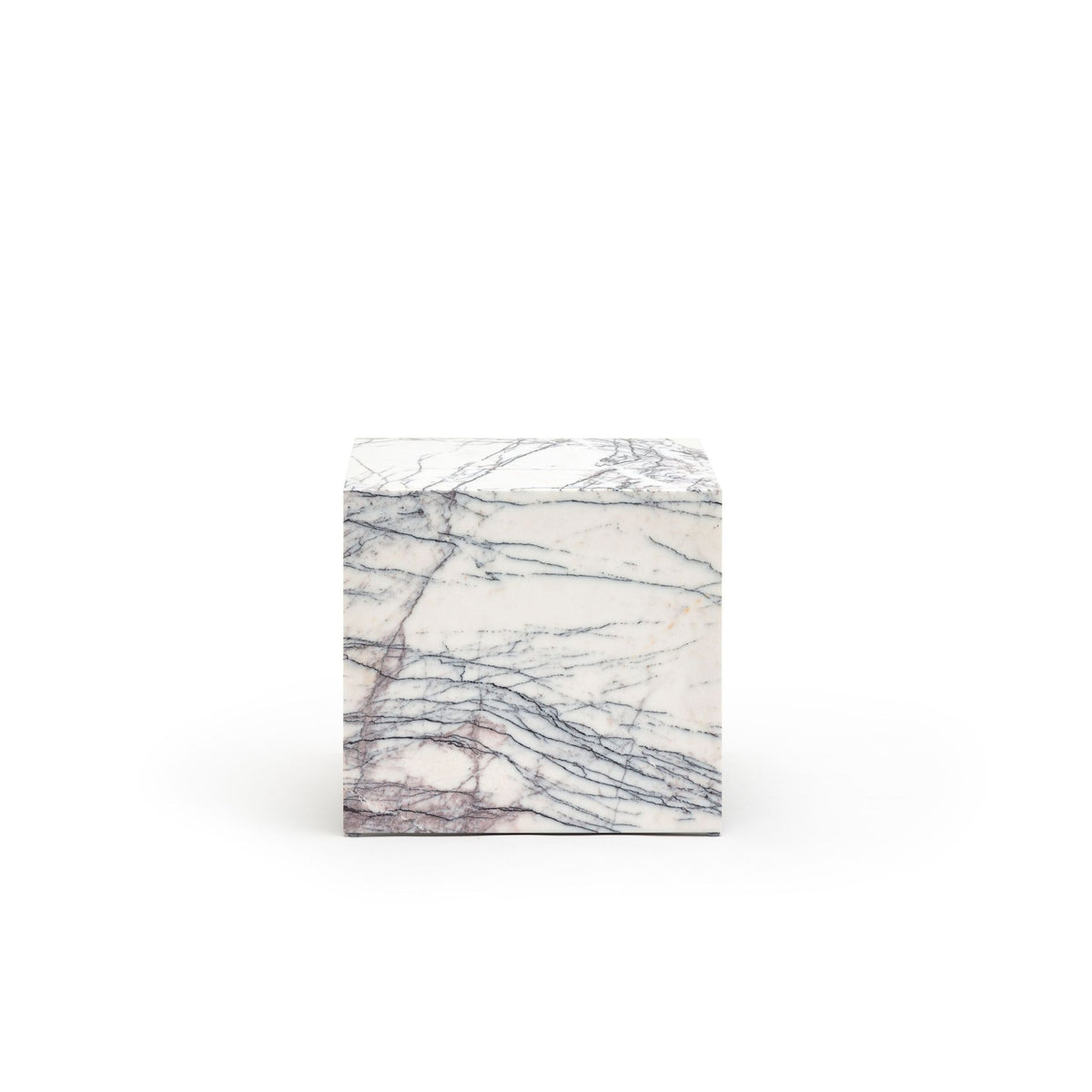 Avalon Side Table - New York Marble - Side Tables Loom Collection Loom Collection Dubai