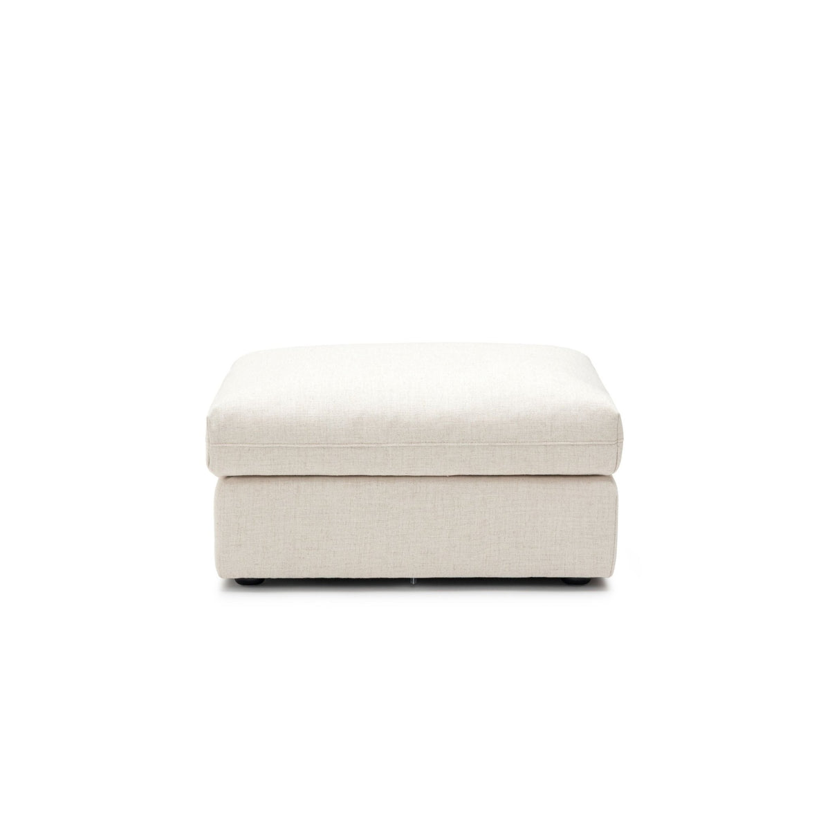 Avery Ottoman - Sand - Ottomans Loom Collection Loom Collection Dubai