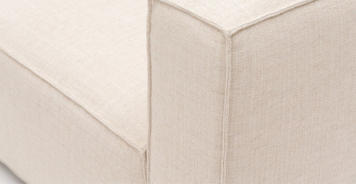 Baker 2 Seater Armless - Oatmeal