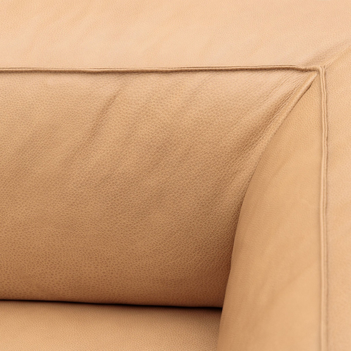Baker Corner - Pecan Leather - Modular Sofas Tolv Loom Collection Dubai