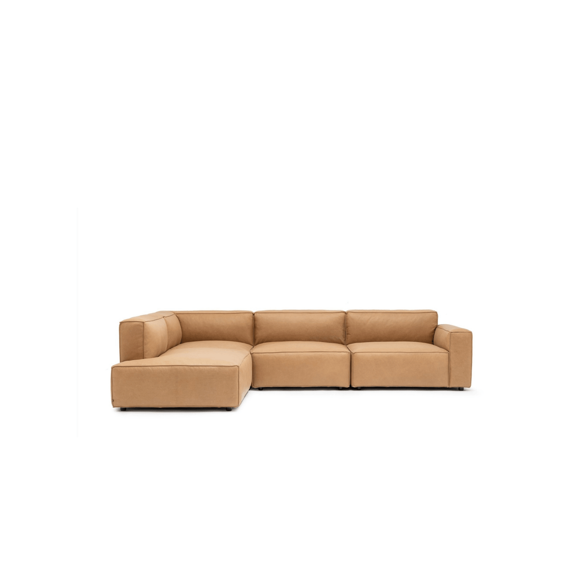 Baker Corner Sofa Set - Pecan - Sectional Sofas Tolv Loom Collection Dubai