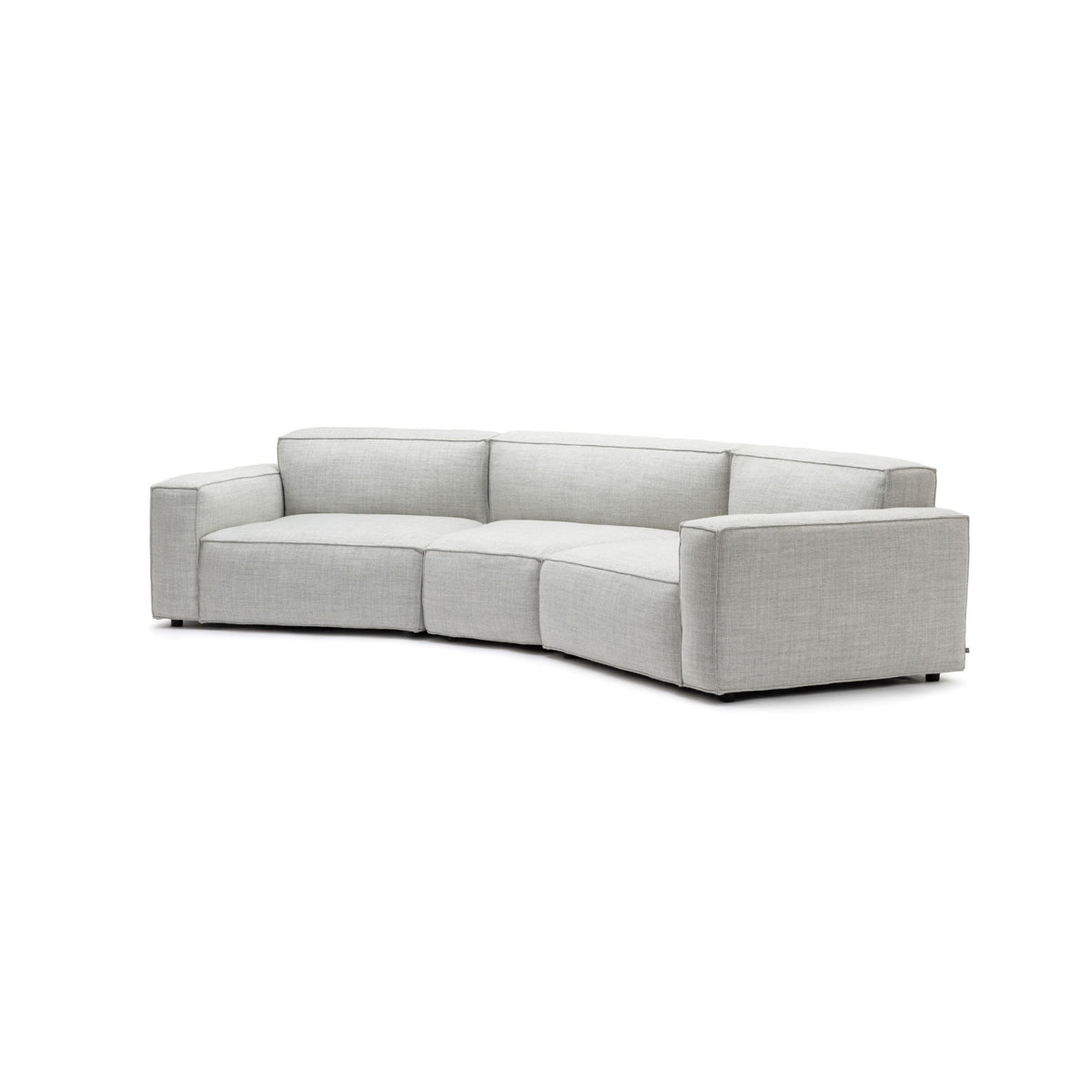 Baker Curved Sofa - Diamond - Curved Sofas Tolv Loom Collection Dubai