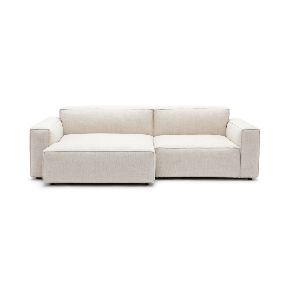 Baker L-Shaped - Oatmeal - Sectional Sofas Tolv Loom Collection Dubai