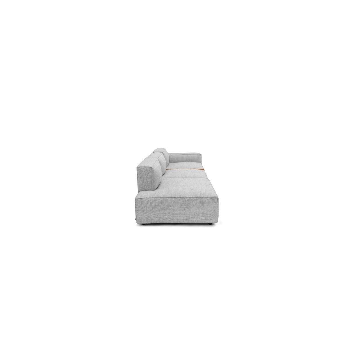 Baker Large Open End Sofa With Storage Table - Diamond - Modular Sofas Tolv Loom Collection Dubai