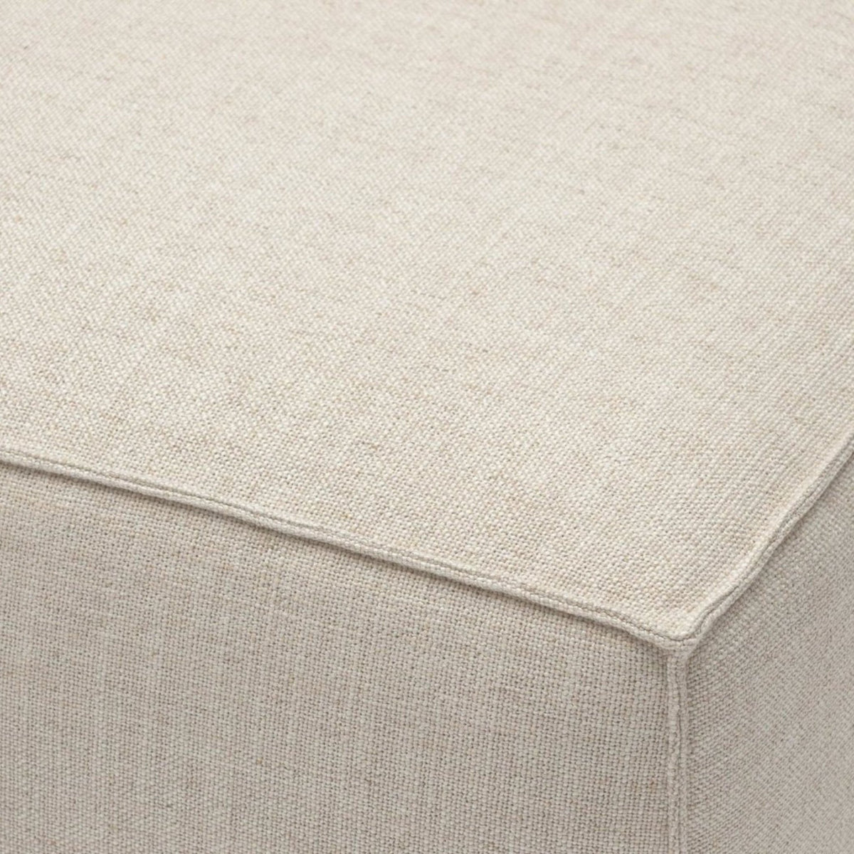 Baker Ottoman - Oatmeal - Ottomans Tolv Loom Collection Dubai