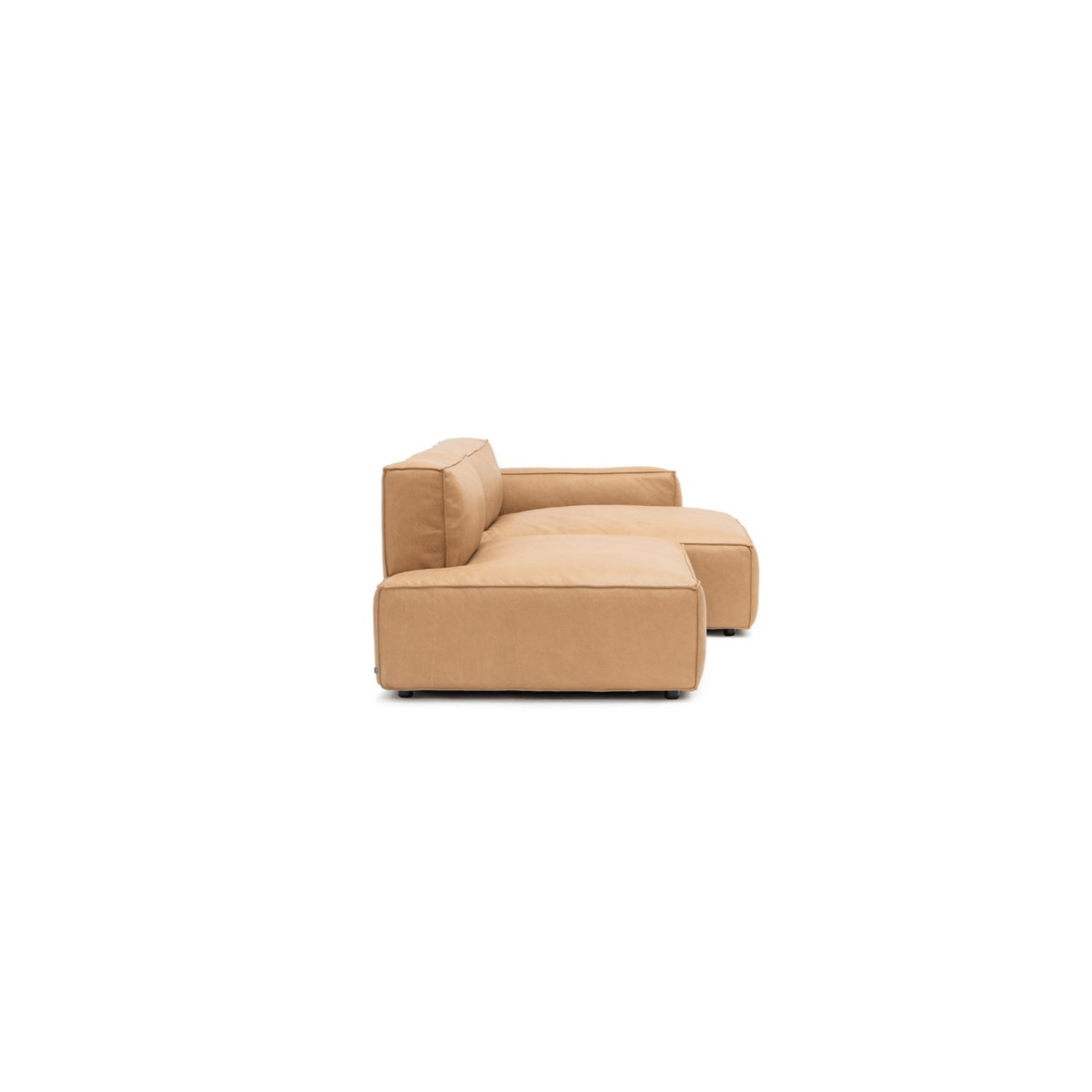 Baker Sectional - Pecan Leather - Sectional Sofas Tolv Loom Collection Dubai