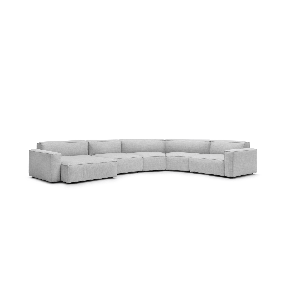 Baker XL Curved - Diamond - Curved Sofas Tolv Loom Collection Dubai