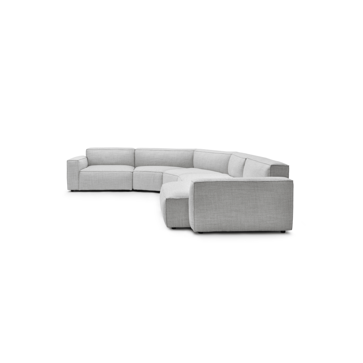Baker XL Curved - Diamond - Curved Sofas Tolv Loom Collection Dubai