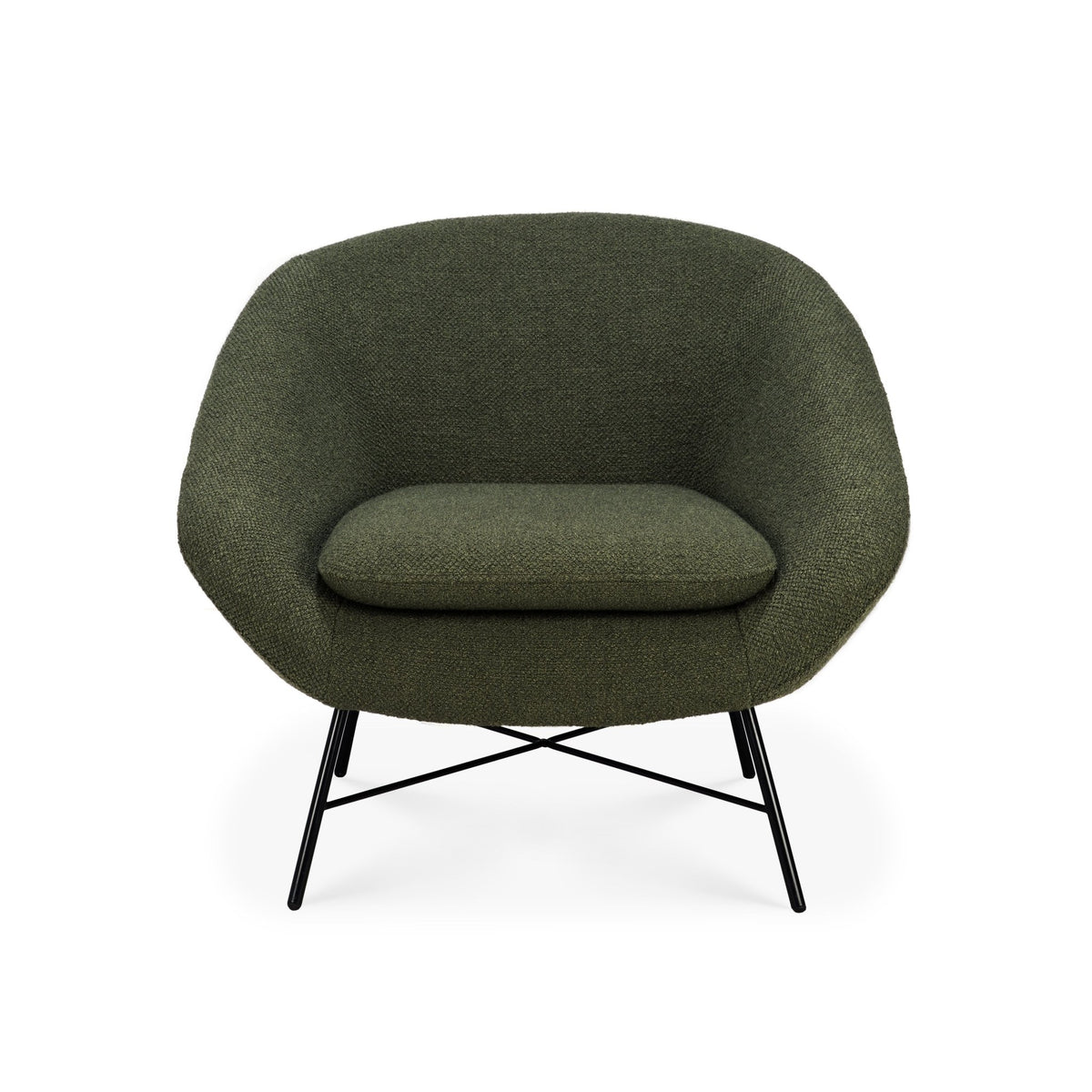 Barrow Lounge Chair - Pine Green