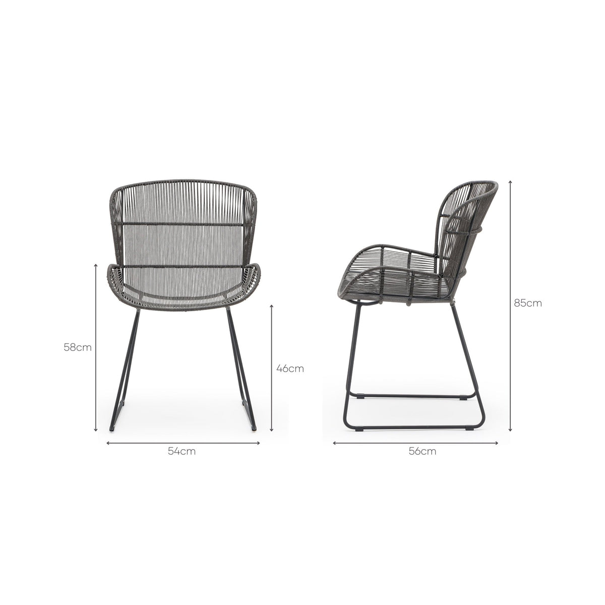 Bloom Dining Chair - Espresso