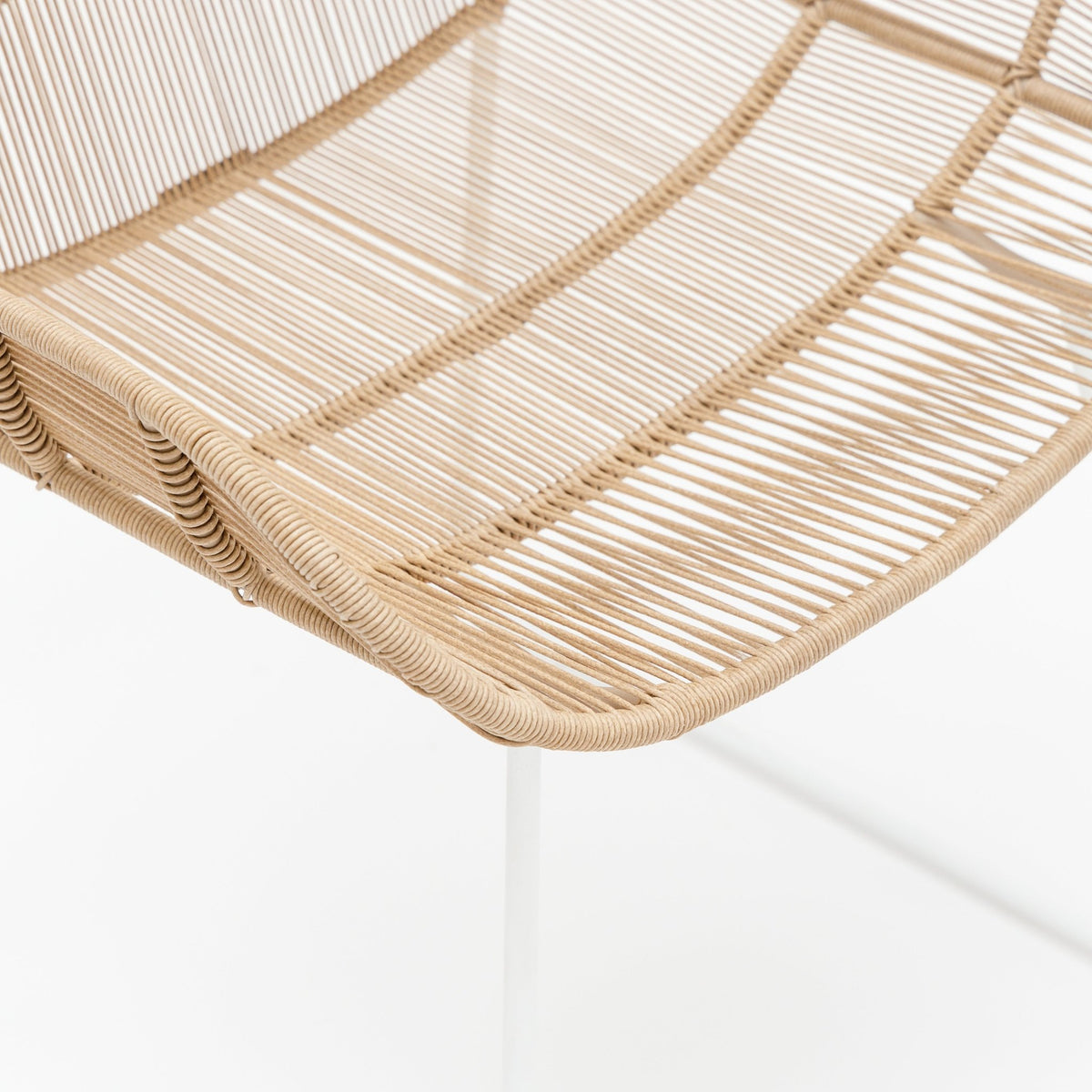 Bloom Dining Chair - Stonewhite & Natural