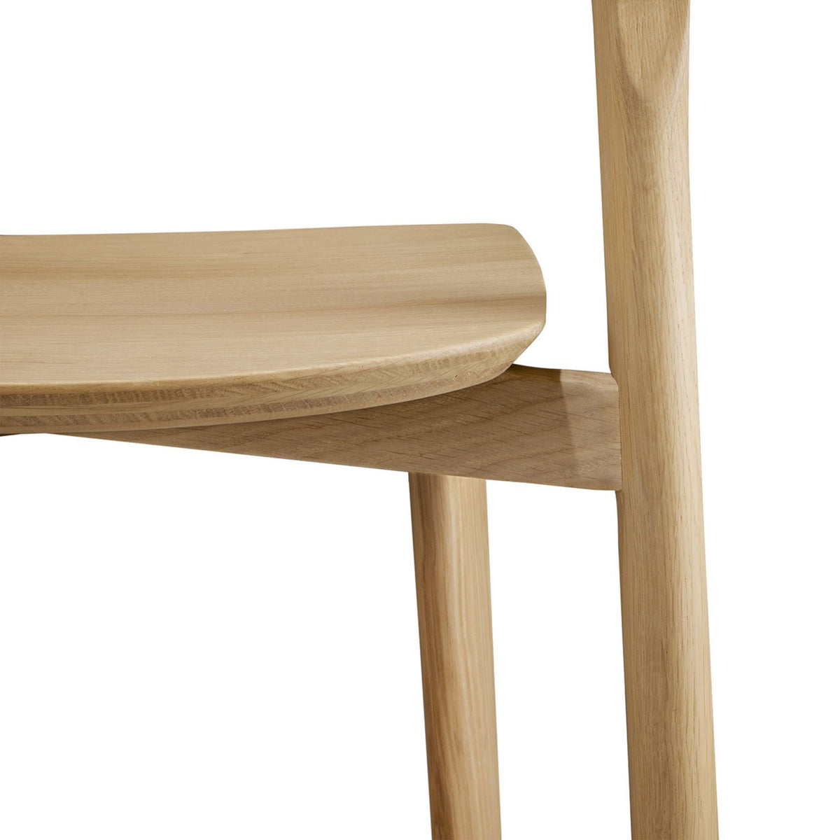 Bok Counter Stool - Oak - Bar & Counter Stools Ethnicraft Loom Collection Dubai