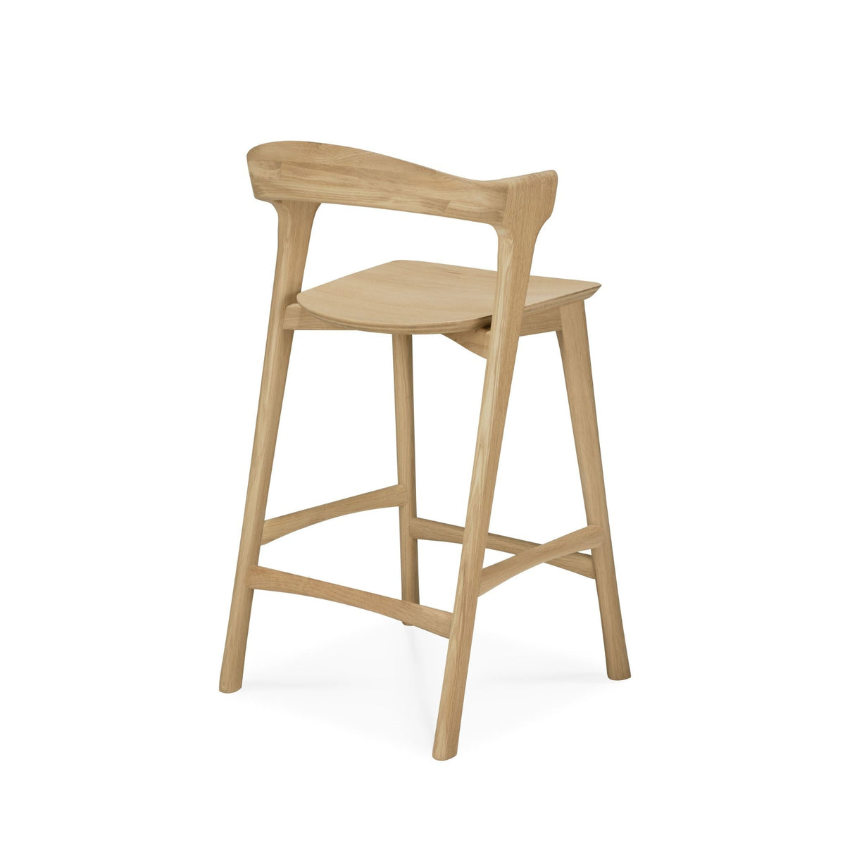 Bok Counter Stool - Oak - Bar & Counter Stools Ethnicraft Loom Collection Dubai
