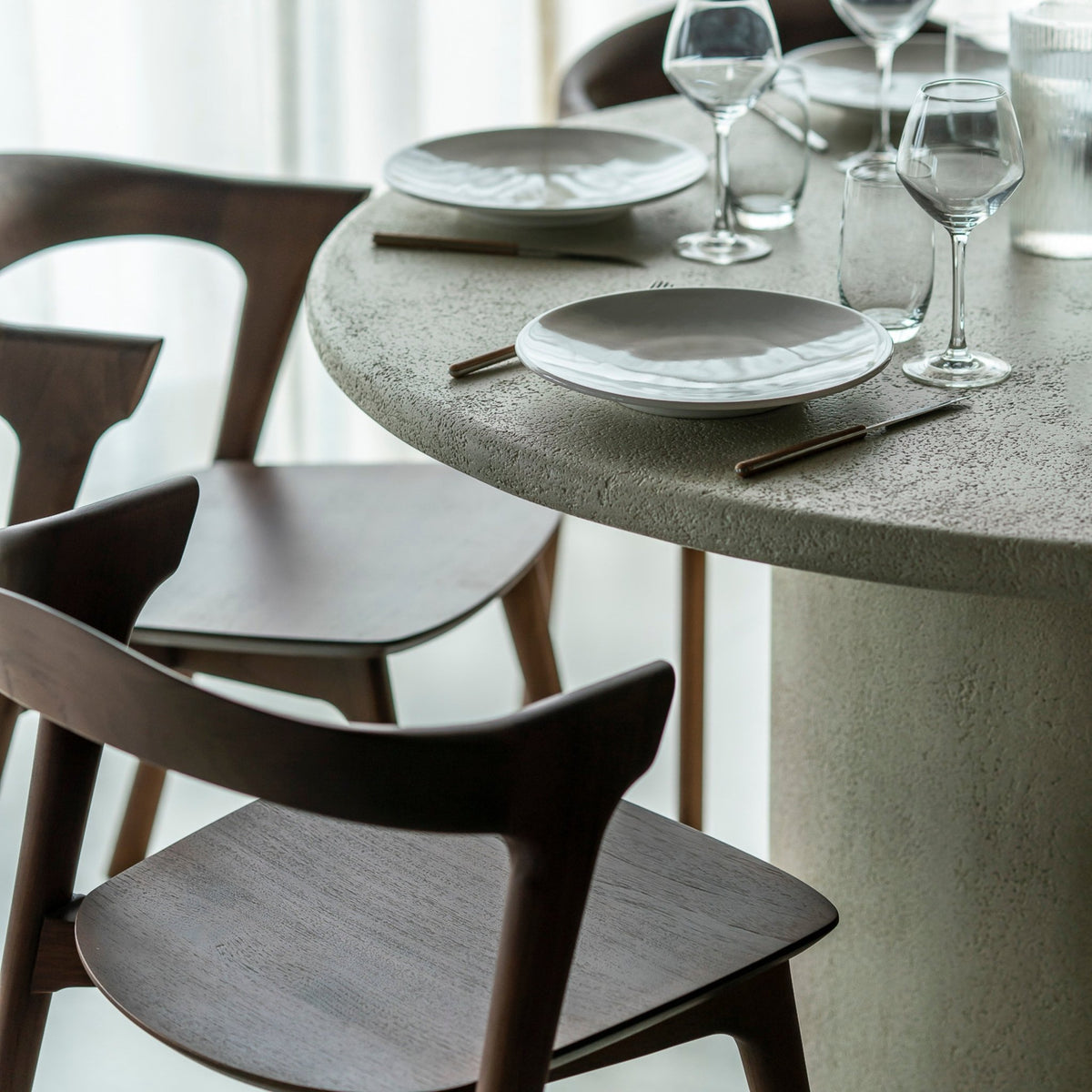 Bok Dining Chair - Teak Brown