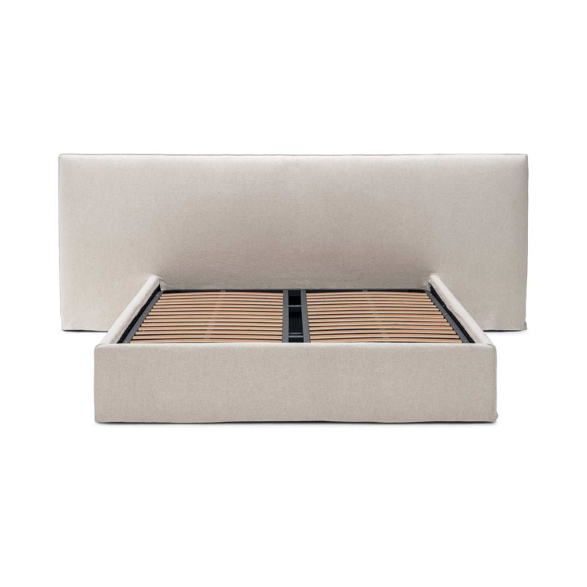 Bowen Bed With Storage - Natural - Beds Loom Collection Loom Collection Dubai