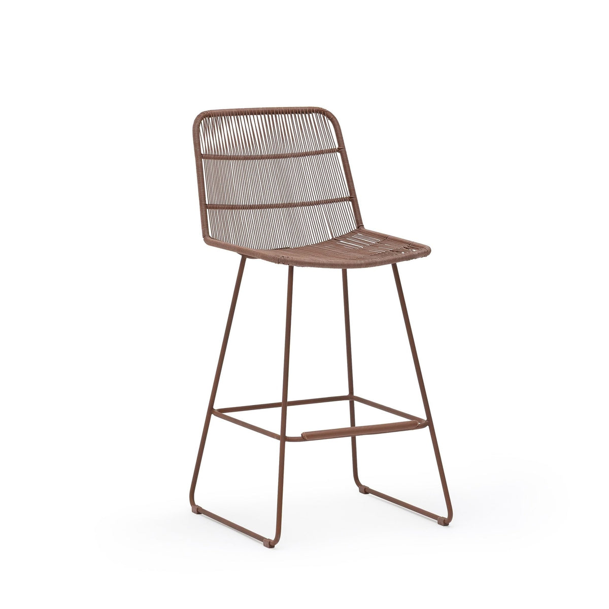 Breeze Counter Chair - Brique - Bar & Counter Stools Loom Collection Loom Collection Dubai