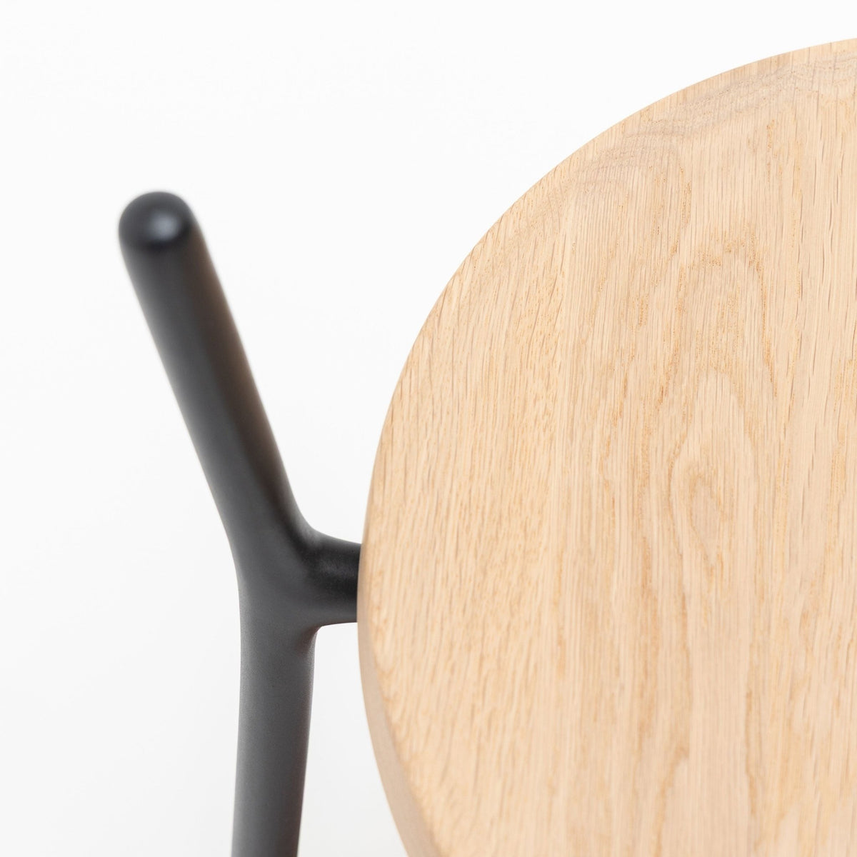 Bystander Side Table - Blonde Oak & Herritage Saddle - Side Tables Natadora Loom Collection Dubai