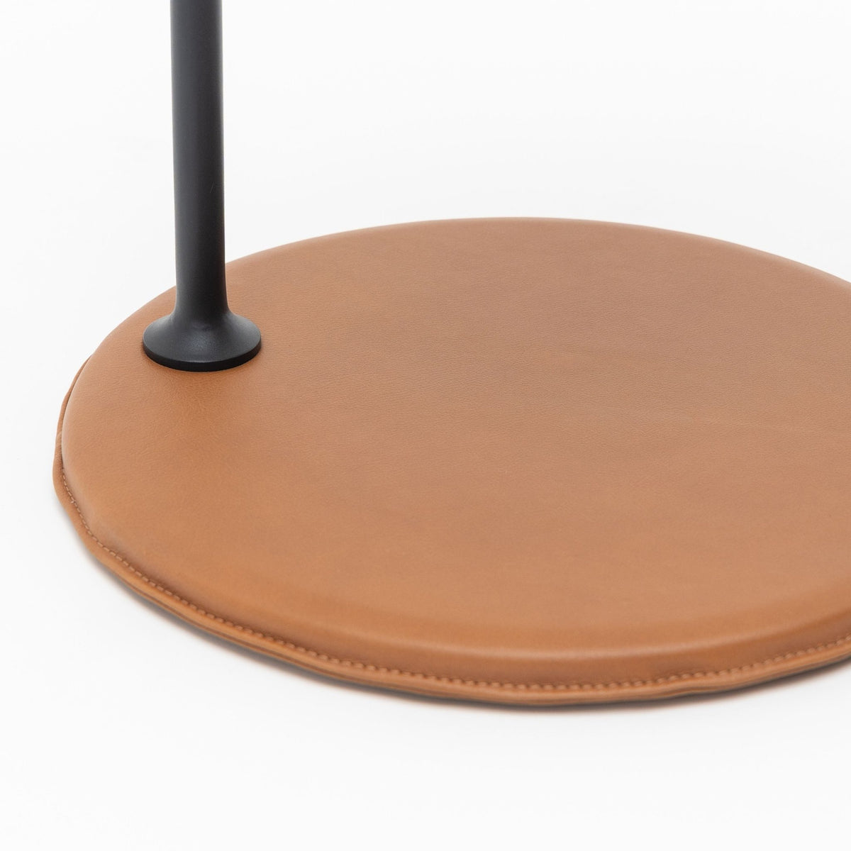 Bystander Side Table - Blonde Oak & Herritage Saddle - Side Tables Natadora Loom Collection Dubai