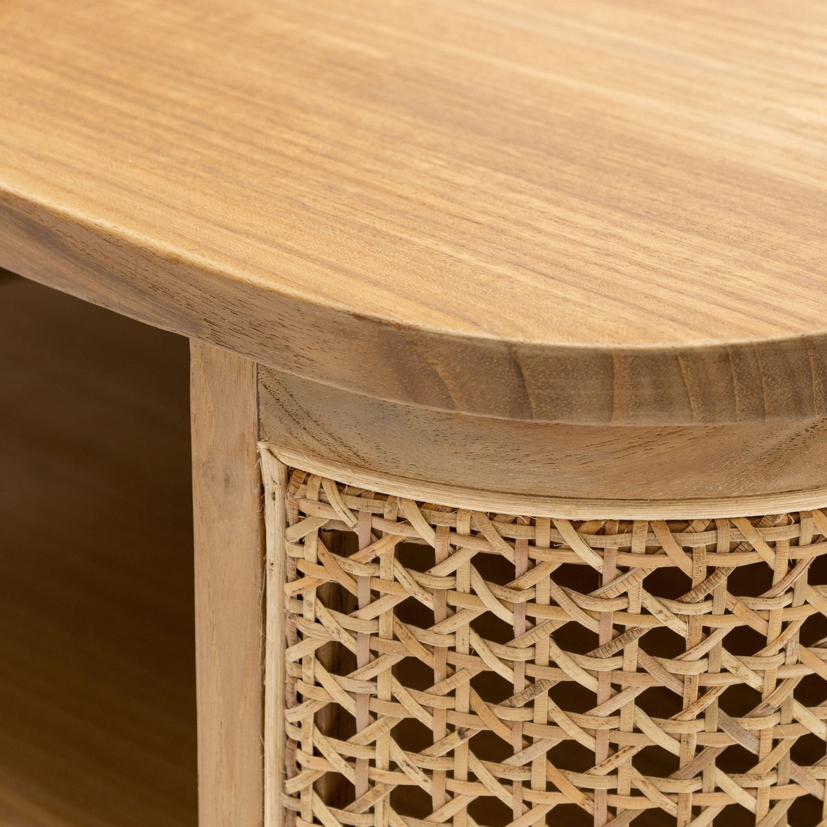 Cali Bedside Table - Natural - Nightstands Loom Collection Loom Collection Dubai
