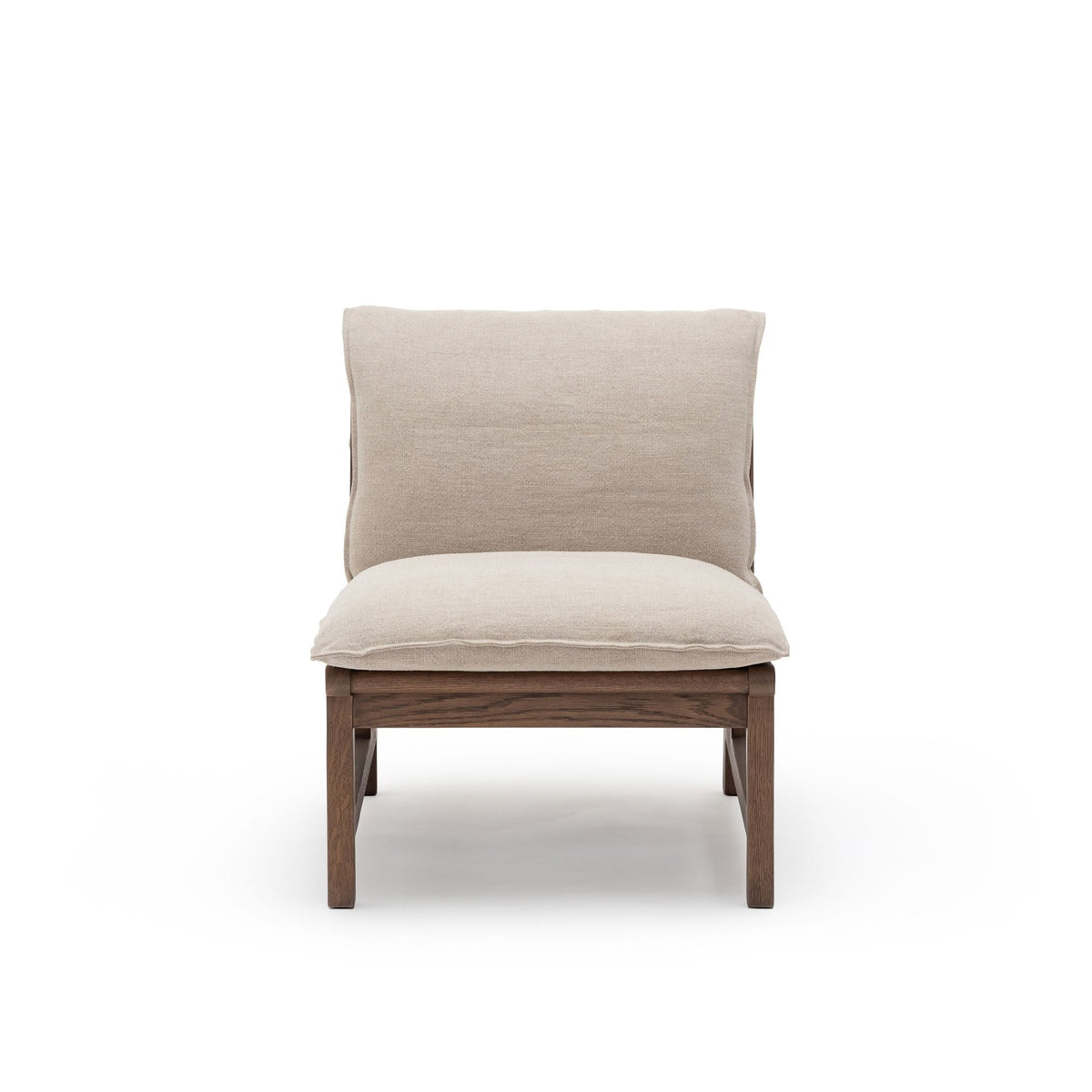 Cantaloupe Chair - Latte Oak & Calvados Jute - Accent Chairs Tolv Loom Collection Dubai